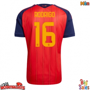 Spain Rodri Hernandez #16 Replica Home Stadium Shirt World Cup 2026 Short Sleeve